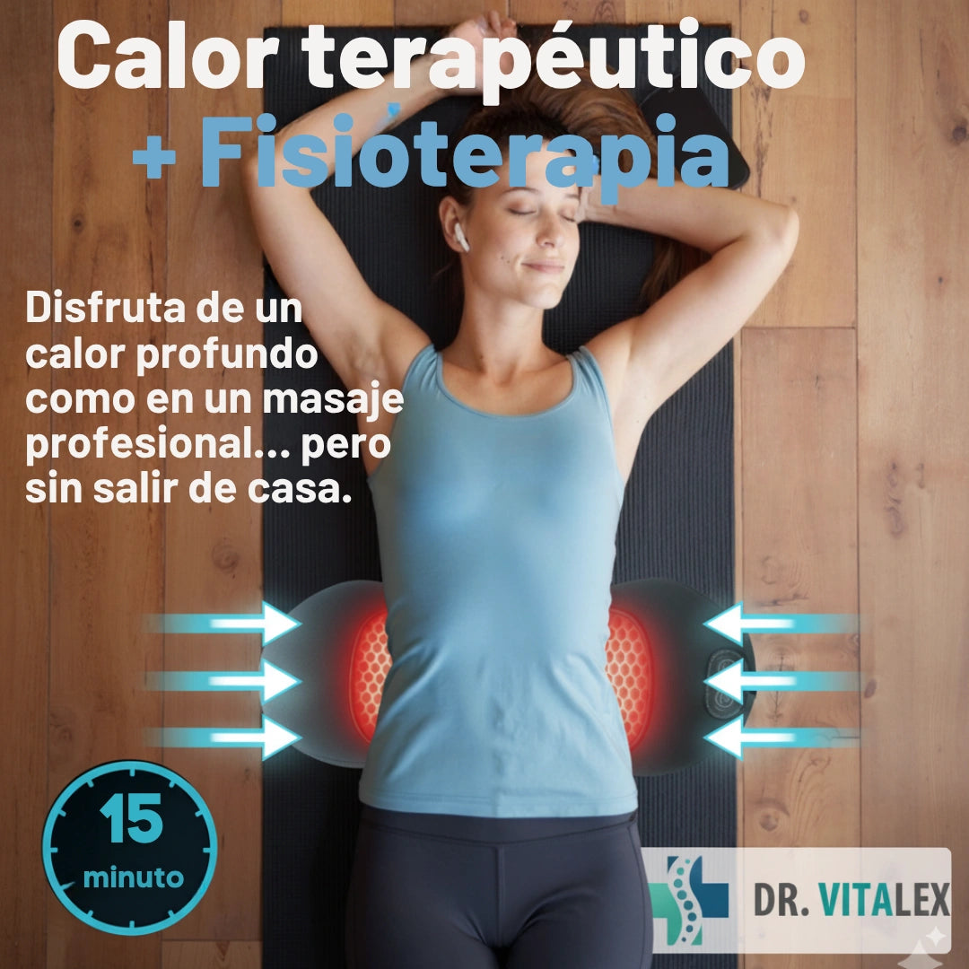 Dr. Vitalex – Masajeador de Espalda OrthoFlex™ Pro 3-en-1