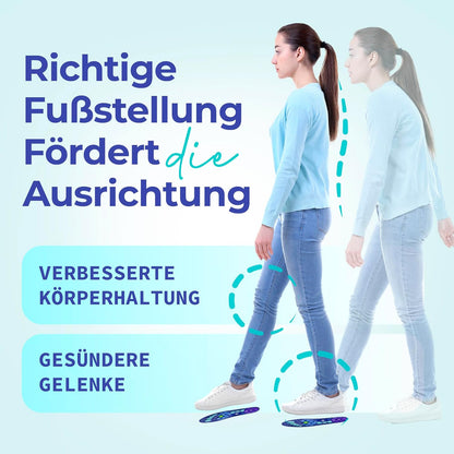 Dr. Vitalex OrthoStep™ Magnetische Massage Einlegesohlen (Akupressur)